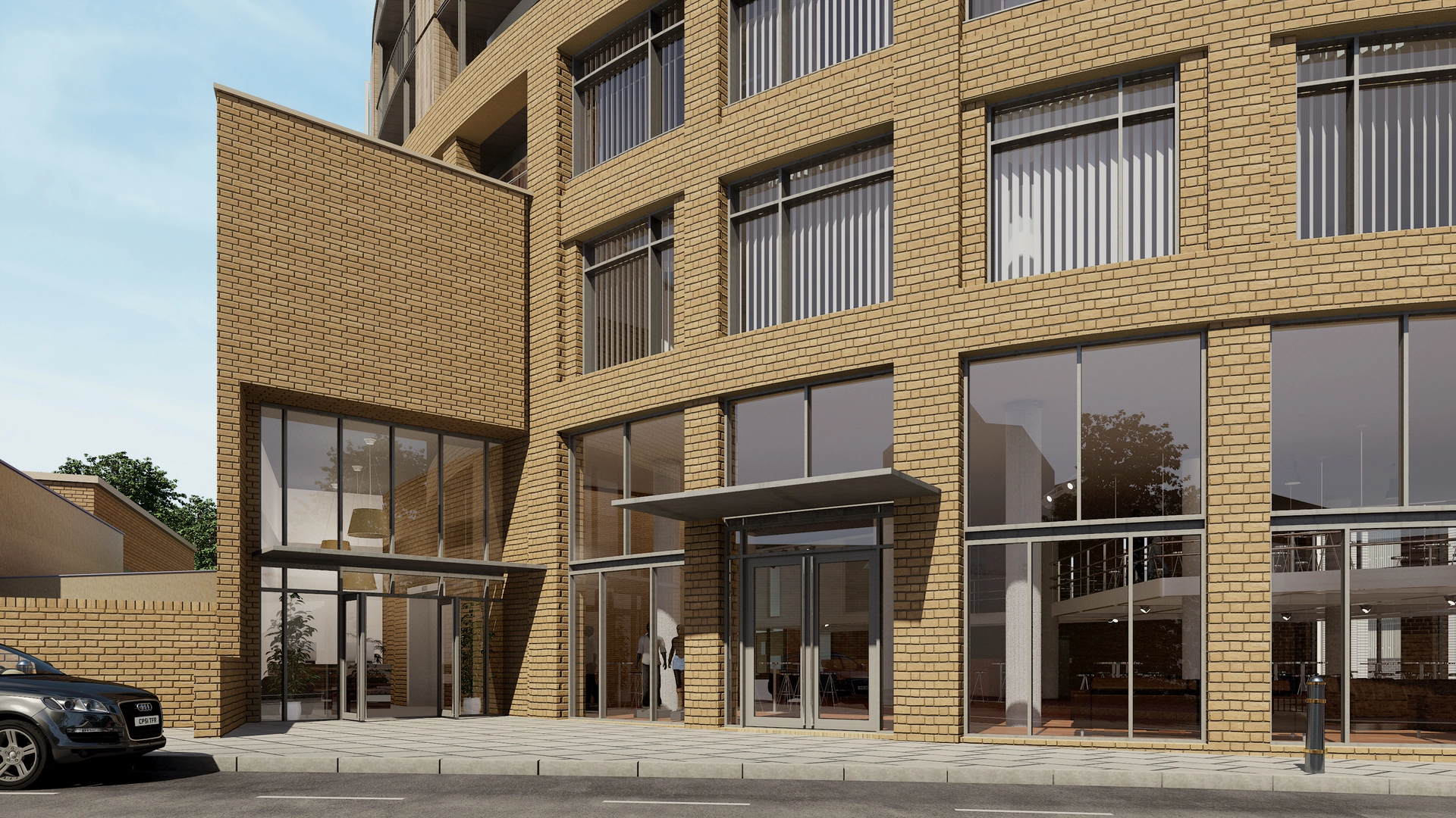 aluminium-commercial-product-large-commercal-building-surrounded-with-windows-fitted-at-oakham-home-improvements-in-oakham