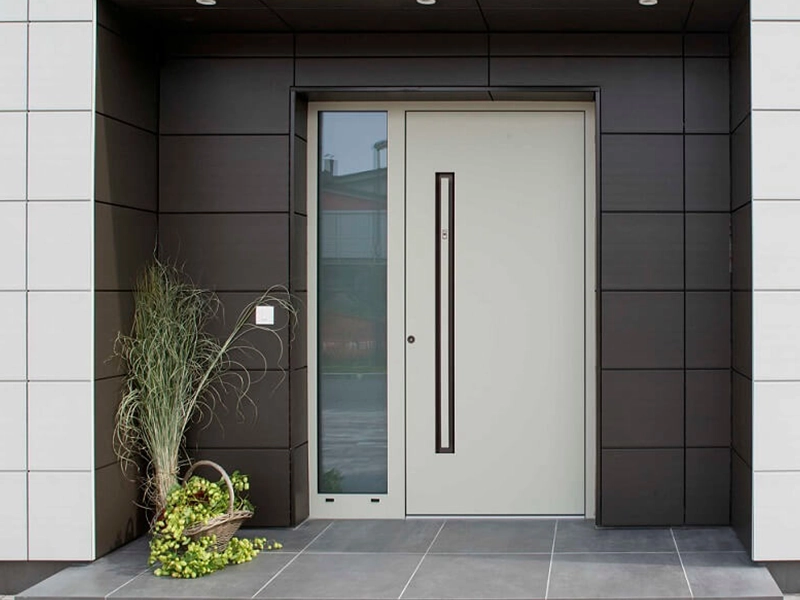 aluminium-inotherm-front-door-with-sidelight-allglass-yeovil