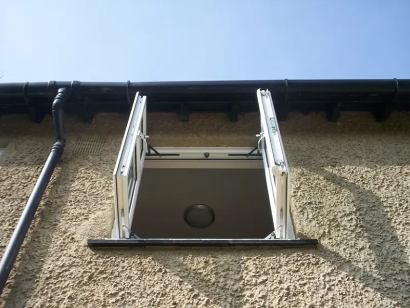 french-windows-under-second-floor-fully-opened-window-in-yeovil